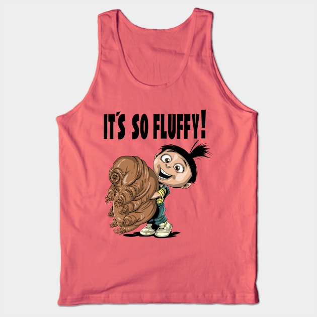 Fluffy Bear Tank Top by Zascanauta